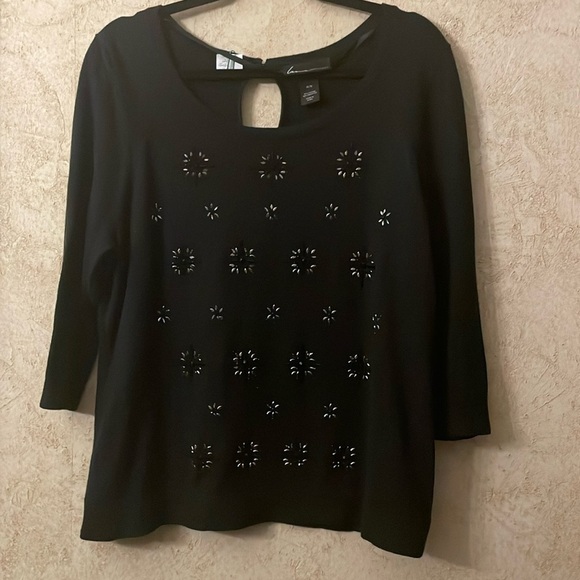 Lane  Bryant Sweater With Decorative Beading 14/16 - Picture 1 of 3